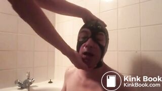 Puking on a Faggot