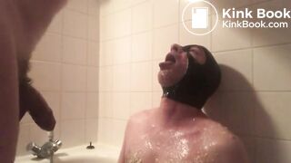 Puking on a Faggot