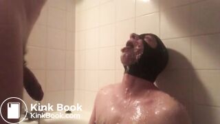 Puking on a Faggot