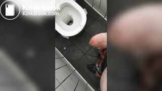 Public girl shit on dick