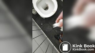 Public girl shit on dick