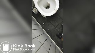 Public girl shit on dick