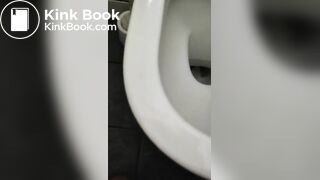 Public girl shit on dick
