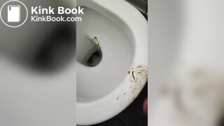 Public girl shit on dick