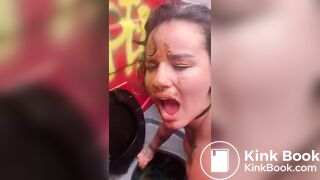 Pile of shit for worthless human toilet whore