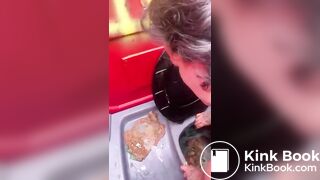 Pile of shit for worthless human toilet whore