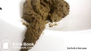 Huge Sloppy Shit Pile in the Sink