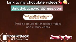 EBONY SCAT GOAT prolapsing her SHITTY ASS