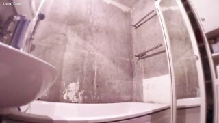 Kinky full body smearing with cum - Gay Scat