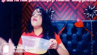 Hot cam teen drink her scat pee puke poo shit