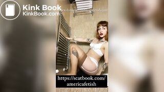 MISTRESS POO ON SLAVE SCAT EXTREME AND PEE MOUTH