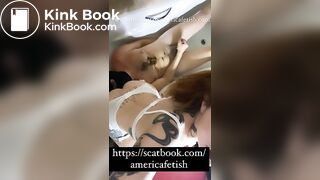 MISTRESS POO ON SLAVE SCAT EXTREME AND PEE MOUTH