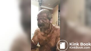 Shit smearing all over me
