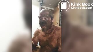 Shit smearing all over me