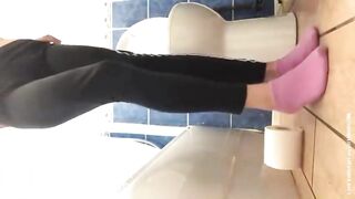 Sexy Teen Poops on Floor
