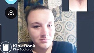 The reaction of a woman watching me shit