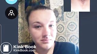 The reaction of a woman watching me shit