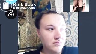 The reaction of a woman watching me shit