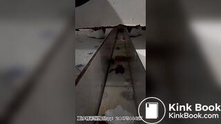 CUTE CHINESE GIRL POOPPIN WITH SMELLY FART
