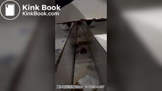 CUTE CHINESE GIRL POOPPIN WITH SMELLY FART