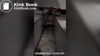CUTE CHINESE GIRL POOPPIN WITH SMELLY FART