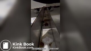 CUTE CHINESE GIRL POOPPIN WITH SMELLY FART