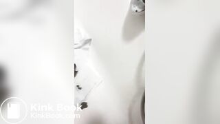 Romanian webcam girl poop