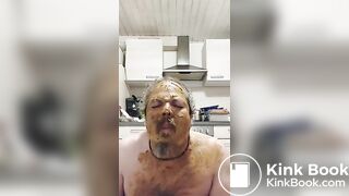 Shit smearing and swallow