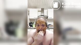 Shit smearing and swallow