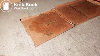 Milf walk on dog shit and wash the floor