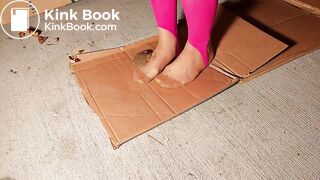 Sexy milf wash the floor dirty