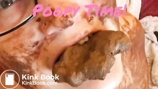 My toilet yums up my poopies!