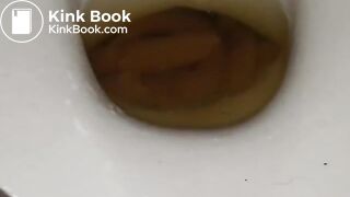 My toilet yums up my poopies!