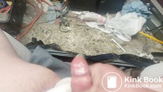 Masterbating In My Dirty Diaper With Condom