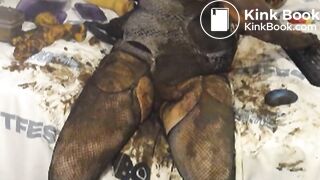 Filthy Sissy Faggot Loves Shit