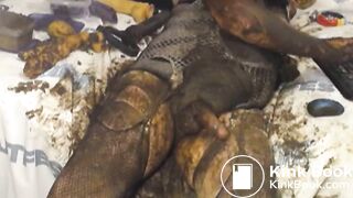 Filthy Sissy Faggot Loves Shit