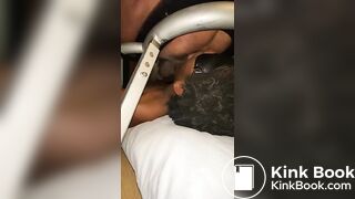 Verbal bear feeds hungry twink