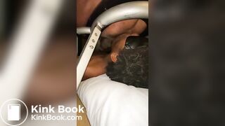 Verbal bear feeds hungry twink