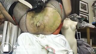 Filthy Sissy Faggot Loves Shit