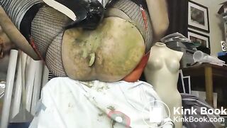 Filthy Sissy Faggot Loves Shit