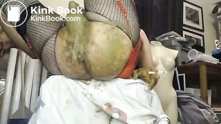 Filthy Sissy Faggot Loves Shit