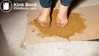 Ultra dirty Milf  feets In Trouser Nylons socks