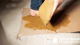 Ultra dirty Milf  feets In Trouser Nylons socks