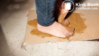 Ultra dirty Milf  feets In Trouser Nylons socks