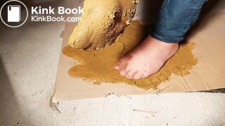 Ultra dirty Milf  feets In Trouser Nylons socks