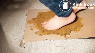 Ultra dirty Milf  feets In Trouser Nylons socks