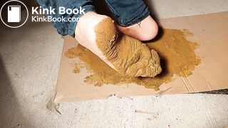 Ultra dirty Milf  feets In Trouser Nylons socks