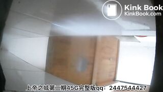 The girl excreted a lot in the toilet 2
