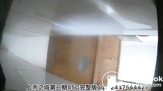 The girl excreted a lot in the toilet 2