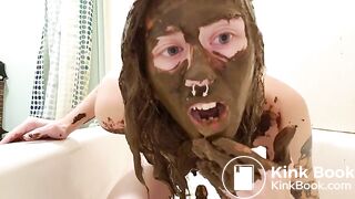 Full covered in shit